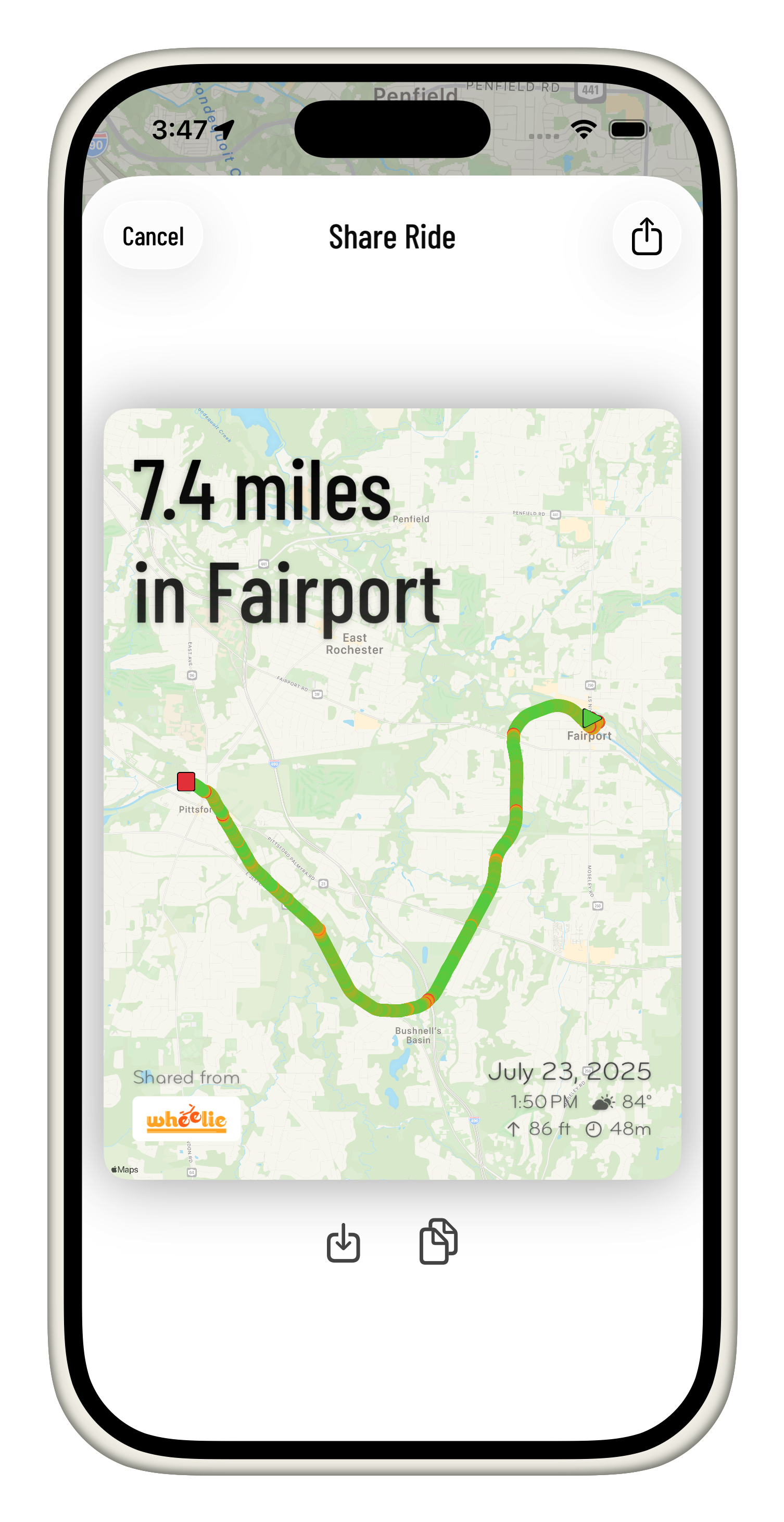 Wheelie App Screenshot 5